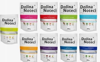 Levně Dolina Noteci Premium MIX Chutí pro psa 20 x 500 g Bez Kuřecího Masa