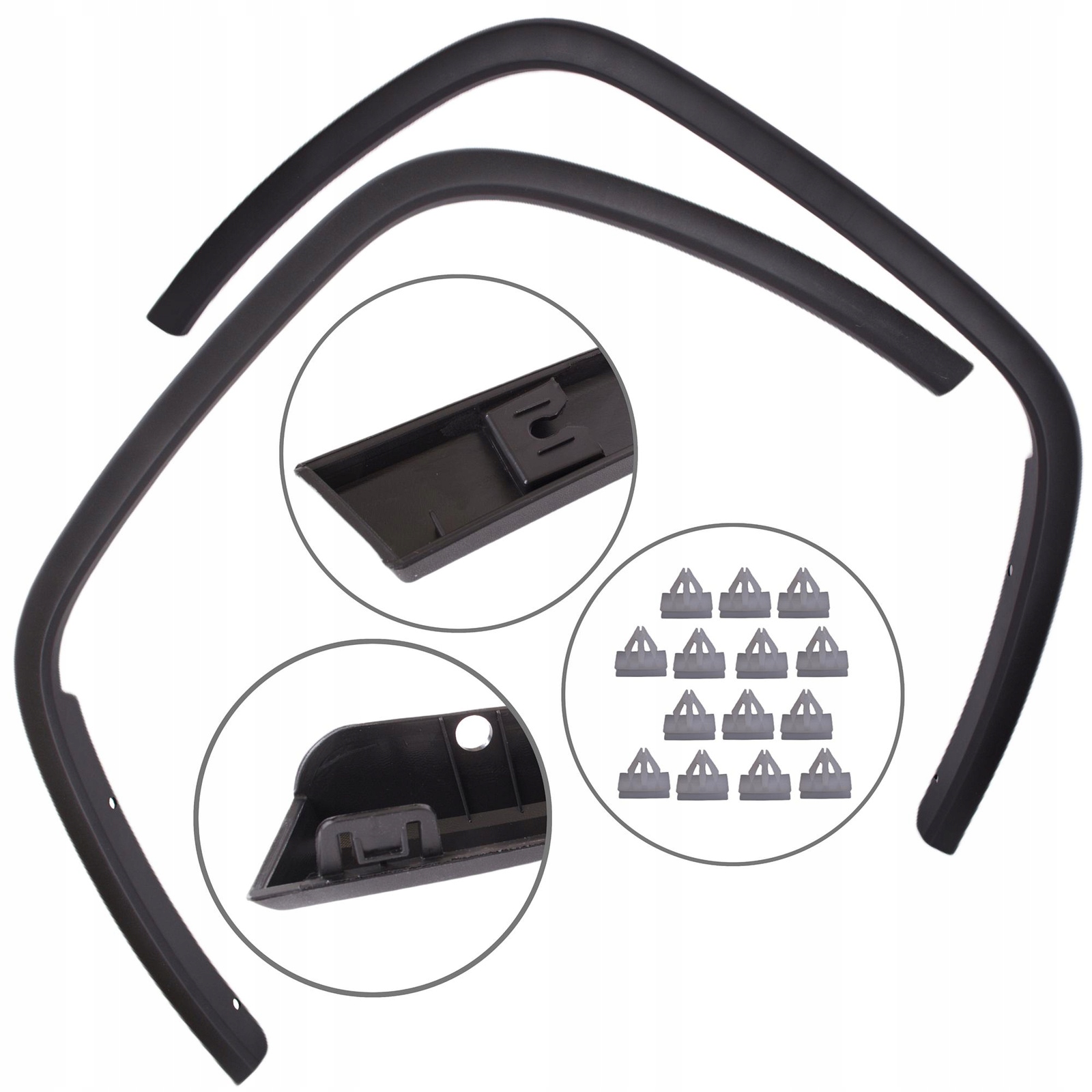 x2 Lišta Lem Blatníka Levý a Pravý Jeep Cherokee IV 17-21