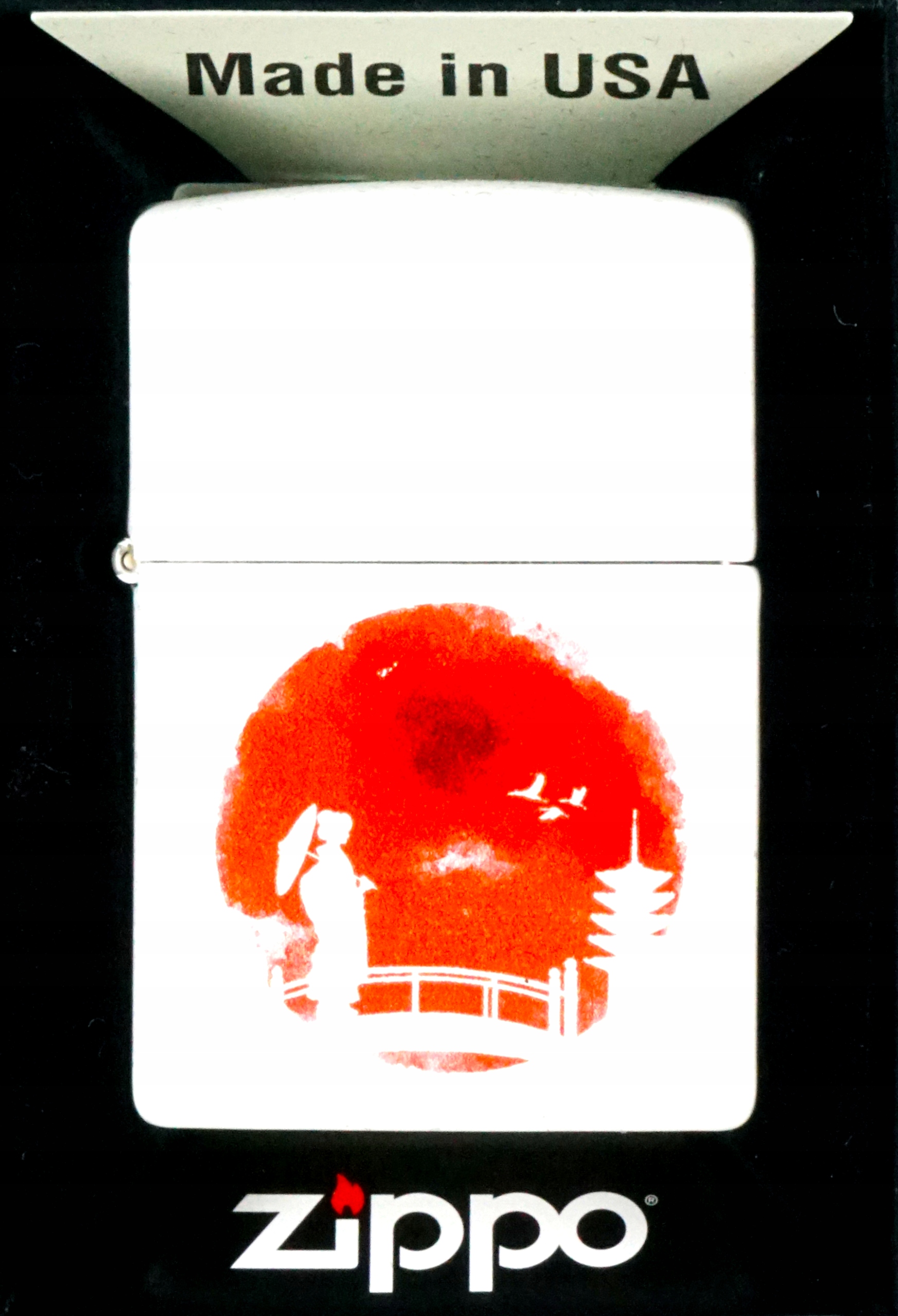 Zapalovač Zippo Japanese Bridge 48833 Větruodolný benzínový
