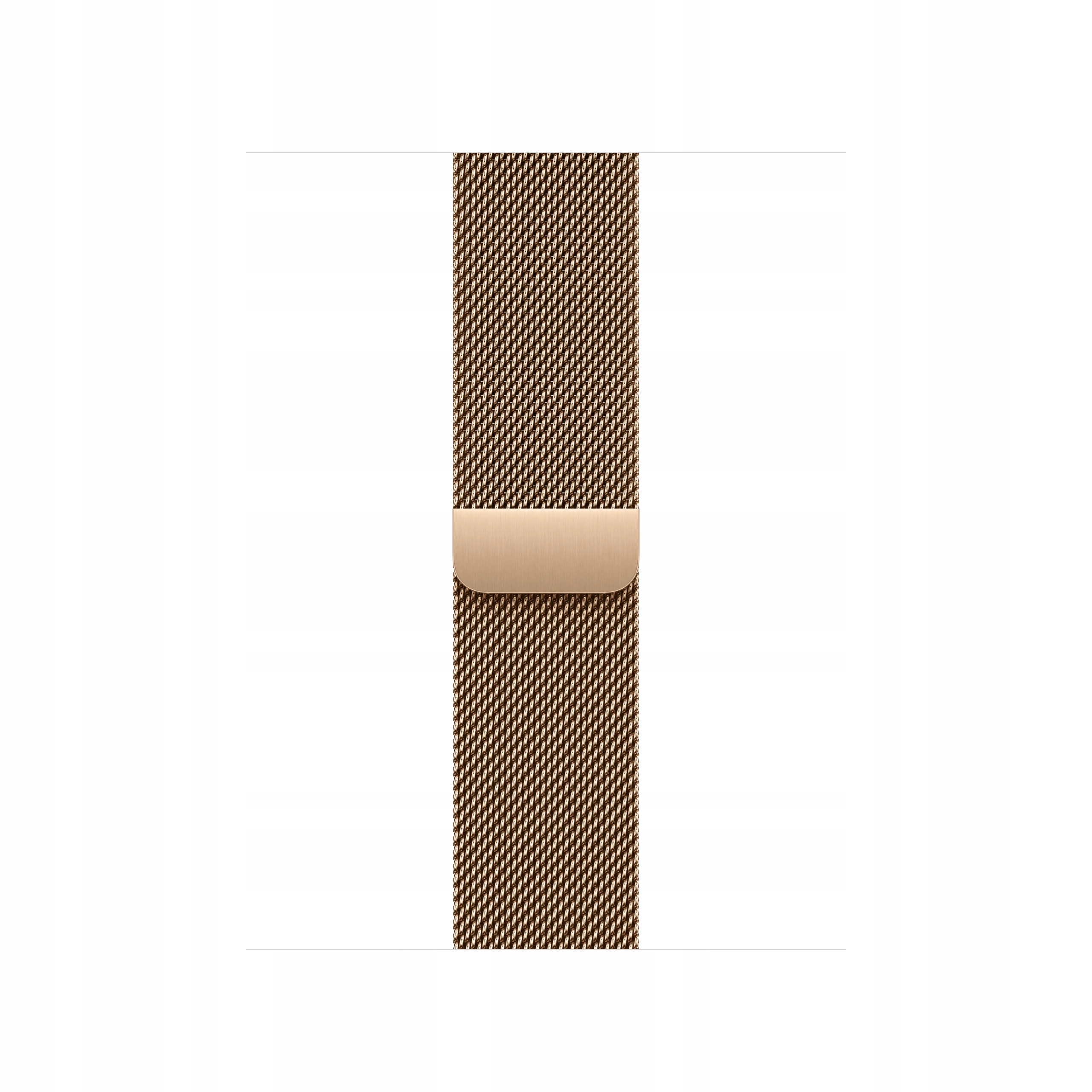 Apple Watch 38/40/41/42mm zlatý milánský tah M/L