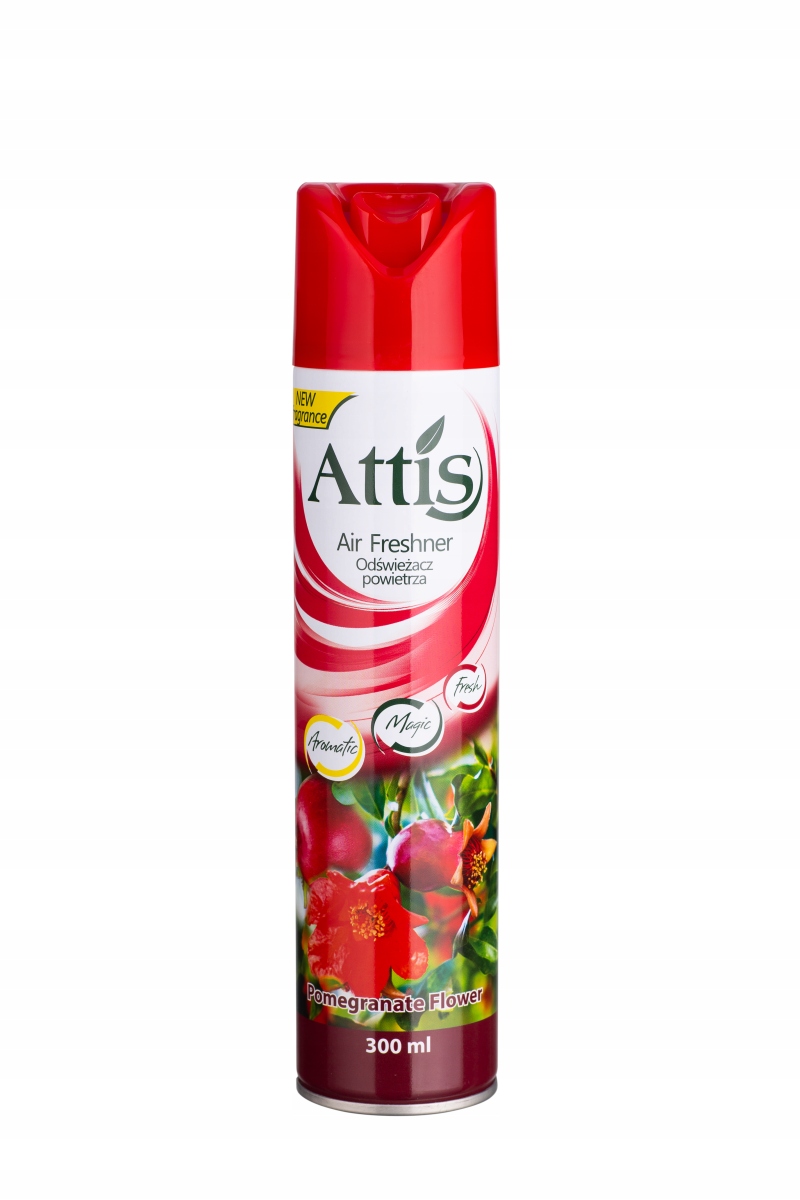 

Odświeżacz powietrza Attis areozol 300ml Granat