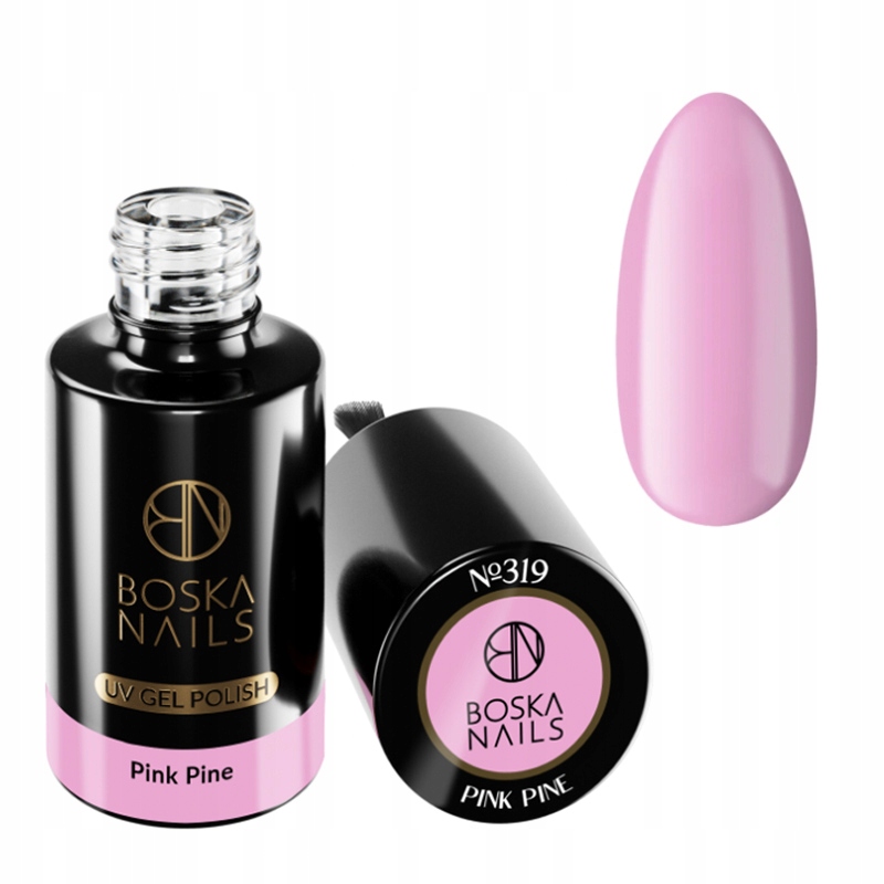 

Boska Nails Lakier hybrydowy 6ml jasny Różowy 319