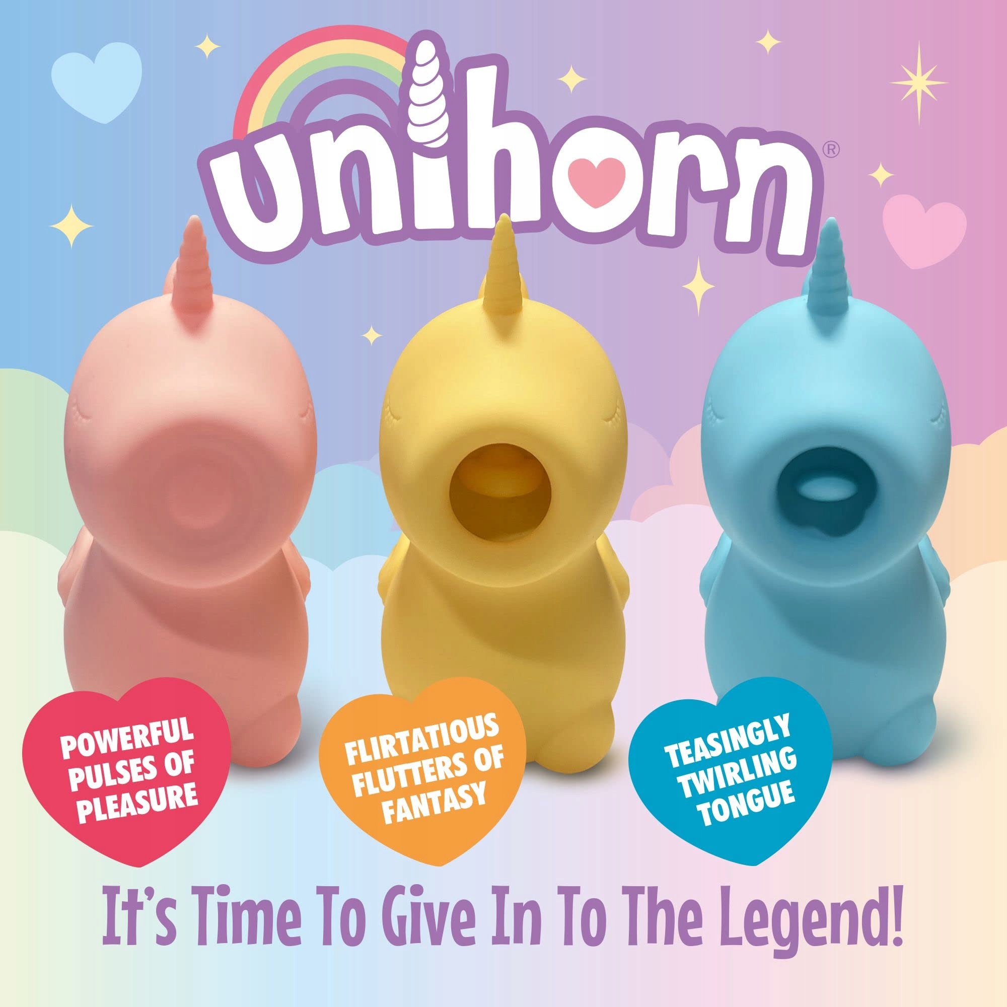 UNIHORN Mini Wibrator Jednorożec Dla Kobiet Z Silnymi Impulsami — miniatura 7