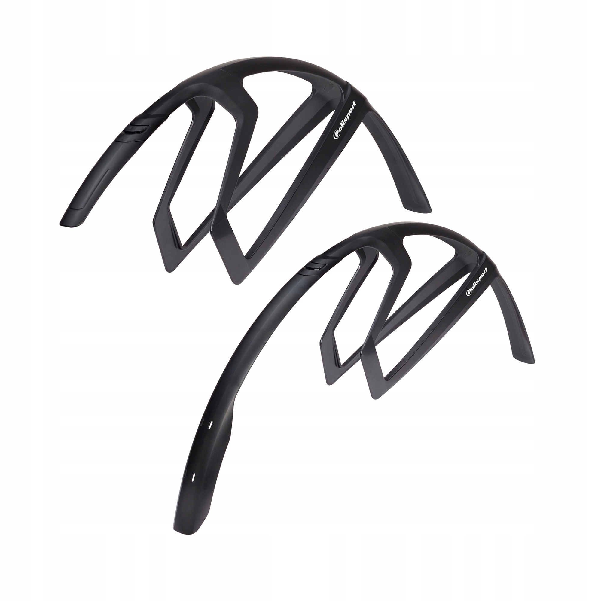 Błotniki rowerowe Polisport R-Mud Road set black 28"