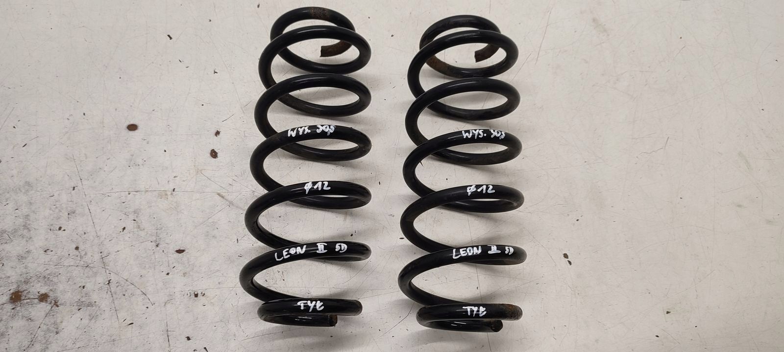 spring rear part rear para Seat Leon II LIFT 1,4 TSI