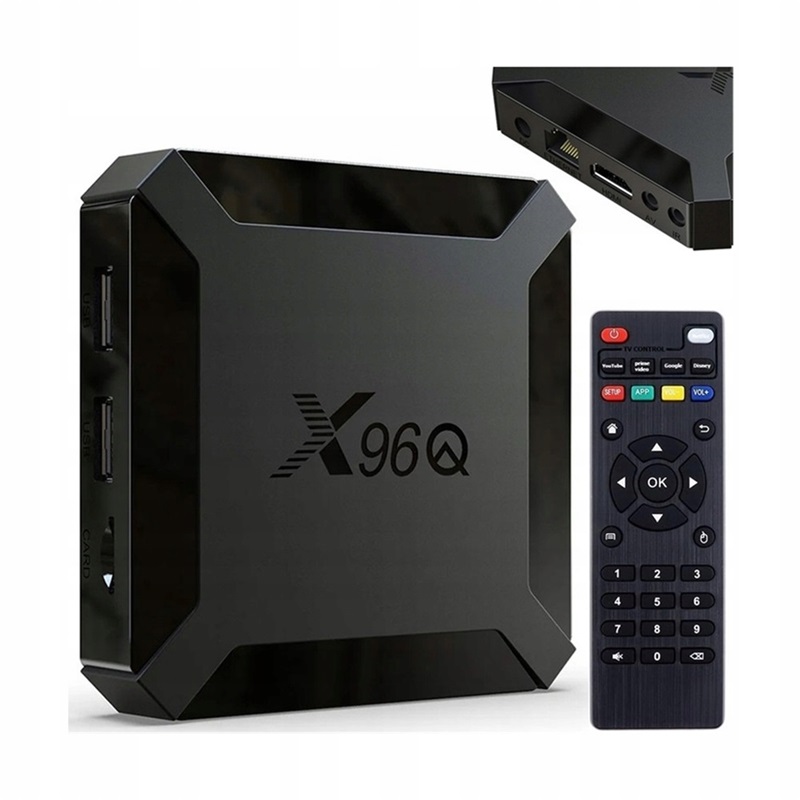 Odtwarzacz Multimedialny 1080P Smart Tv Box Z Pilotem I Portem Hdmi – 4+64G