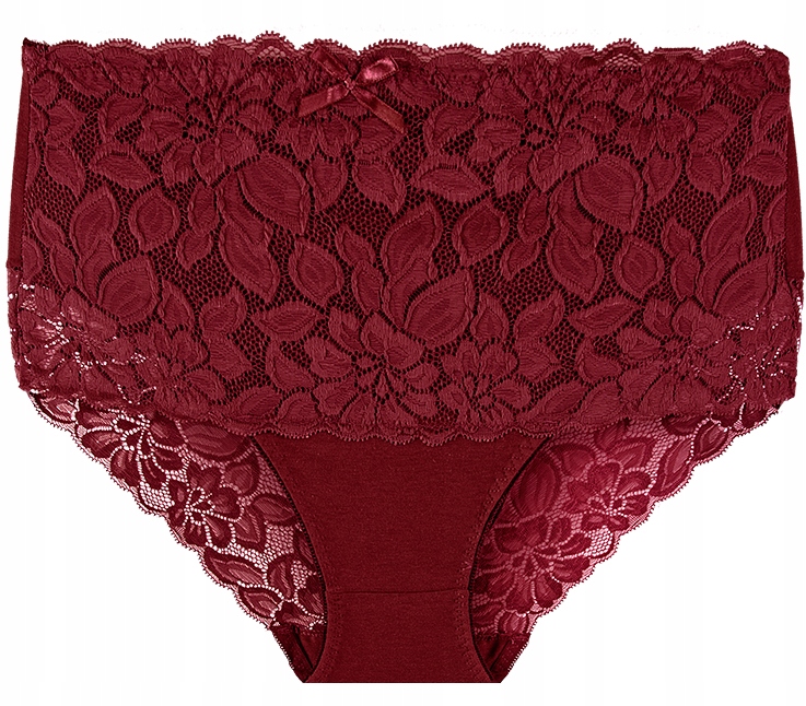 

Majtki Wysokie koronkowe Wyszczuplające plus size