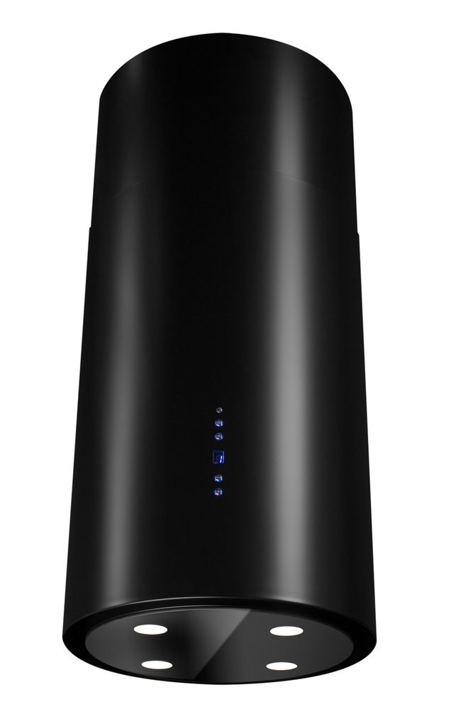 Toflesz Baltic Lux Island 40CM Czarny Mat Okap wiszący 850M3/H