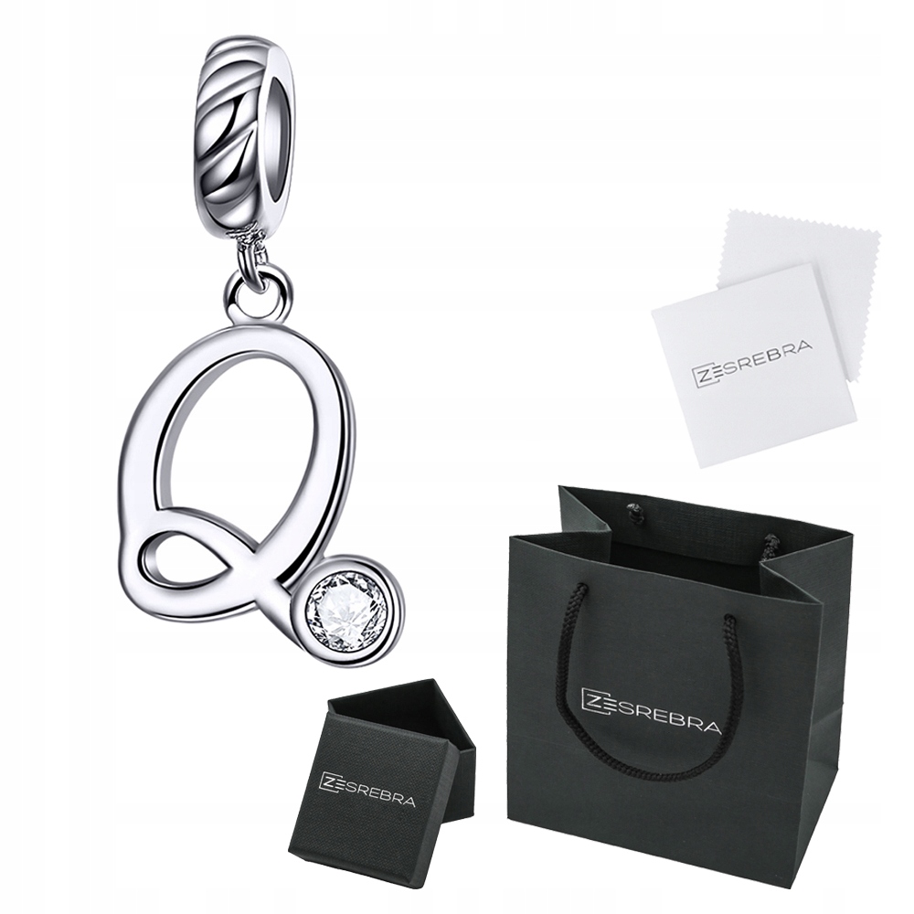 

Charms Litera Q do Pandora srebro 925 zawieszka