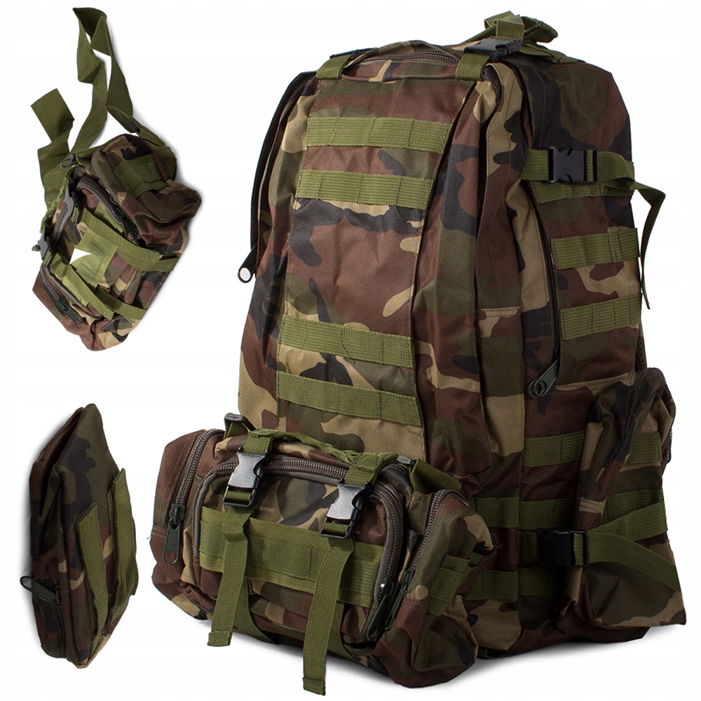 

Plecak Wojskowy Taktyczny Survival Militarny 48.5L