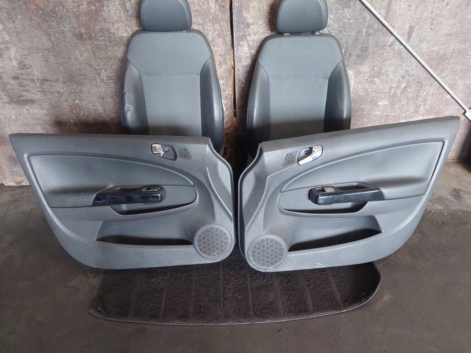 KOMPLET seats left right front + seat rear part side OPEL CORSA D HB 5D
