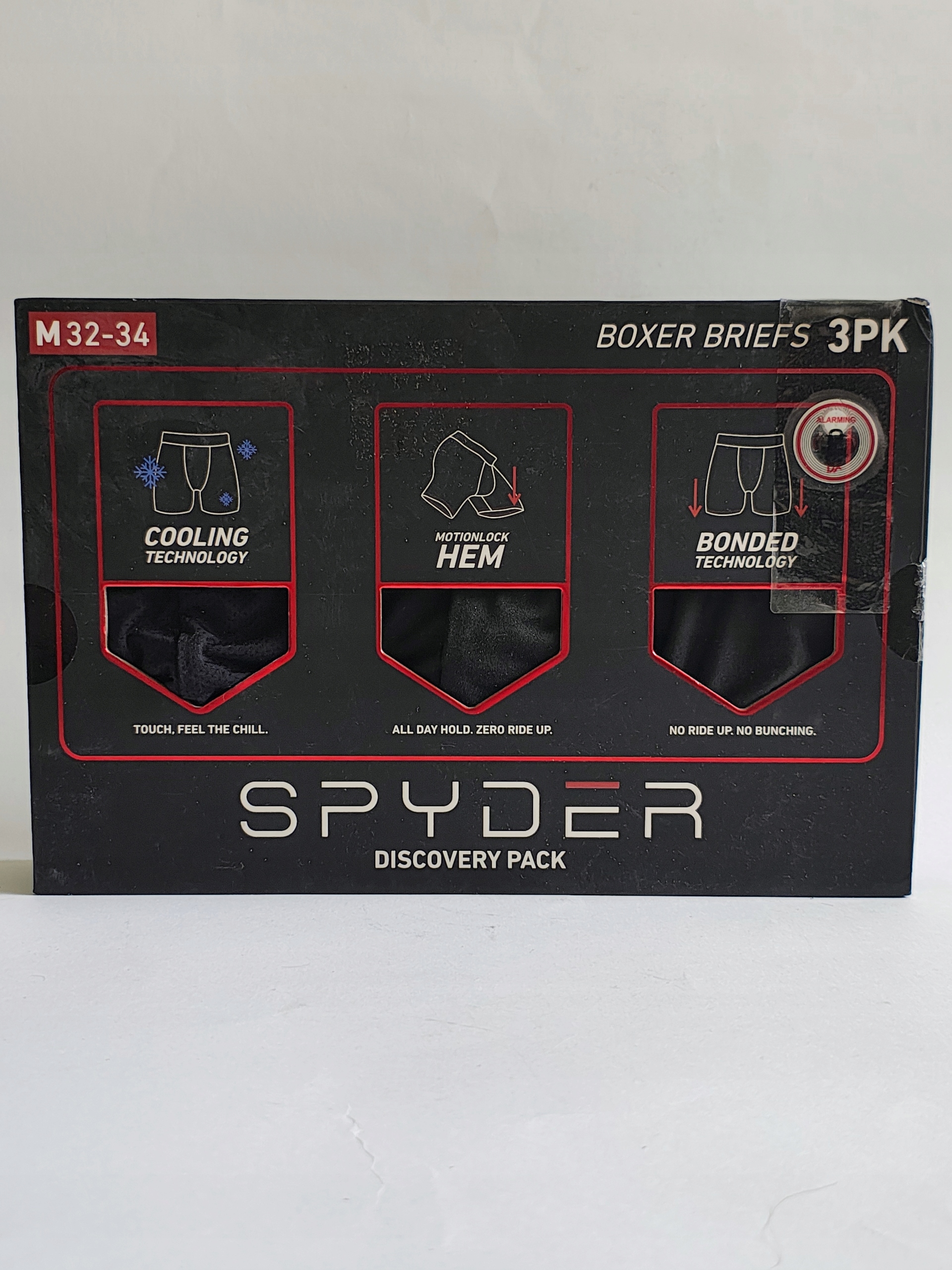 Spyder – Pánské boxerky Discovery Pack (3-pack) velikost M