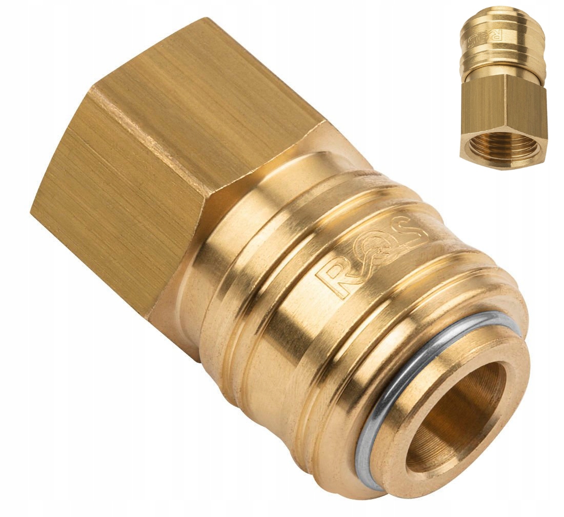 

Szybkozłączka pneumatyczna Gniazdo gwint wew 1/4