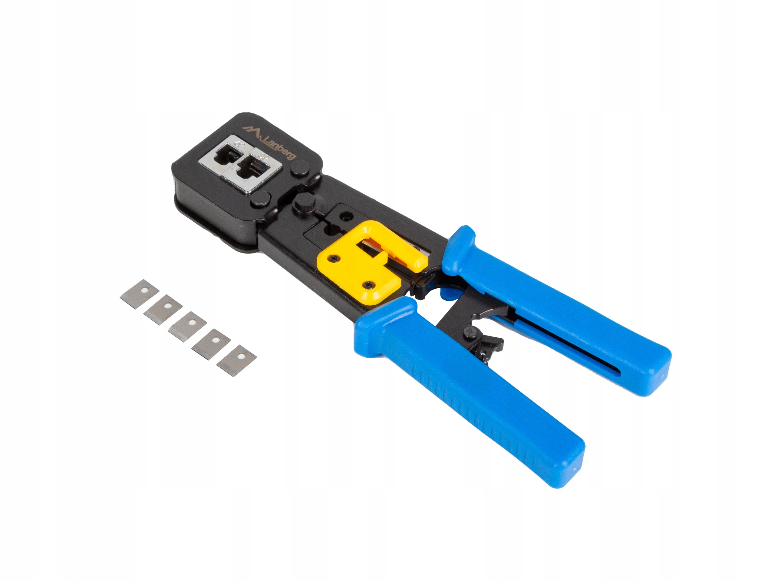 ZACISKARKA WTYKÓW PRZELOTOWYCH RJ45 RJ12 RJ11 LAN Producent Lanberg