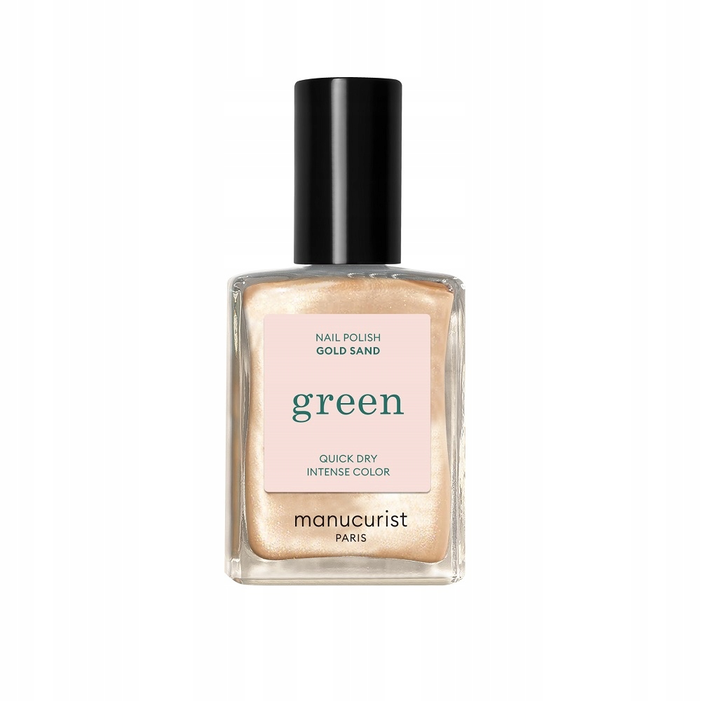 Manucurist Green Nail Polish Lak Na Nehty Gold Sand 15 ml