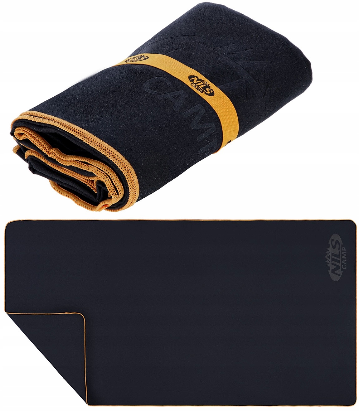 Ręcznik szybkoschnący mikrofibra na basen duży180x100 NILS Materiał dominujący poliester