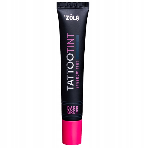 Zola Tattoo Tint barva na obočí a řasy Dark Grey (tmavě šedá) 15 ml