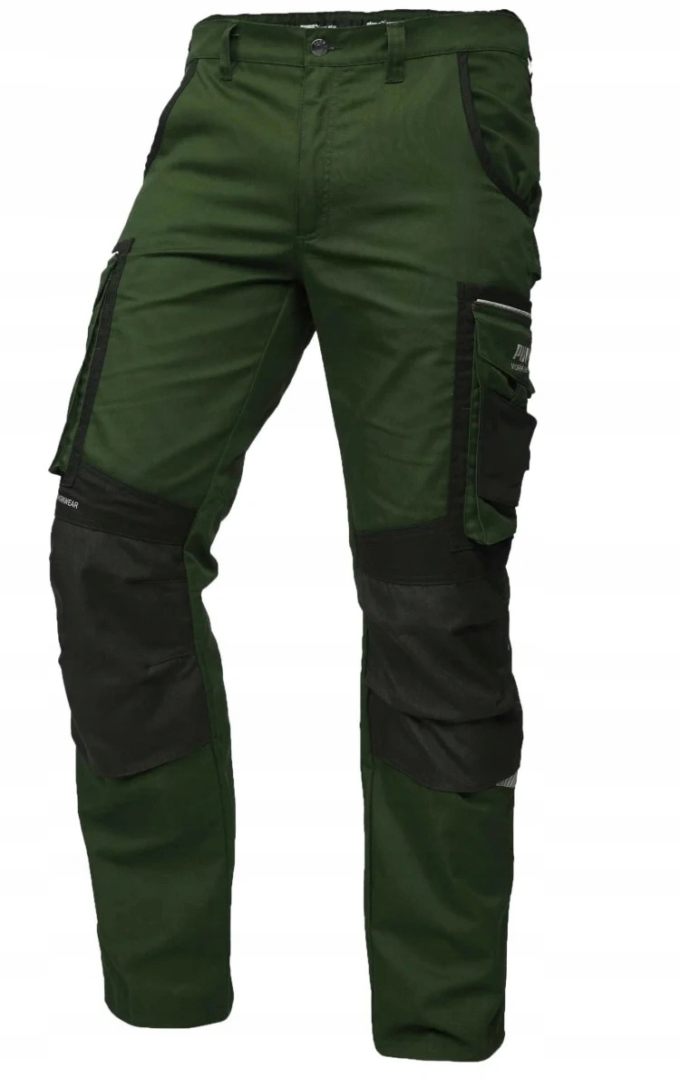 Spodnie Precision Puma Workwear 30-1190 zielone-48
