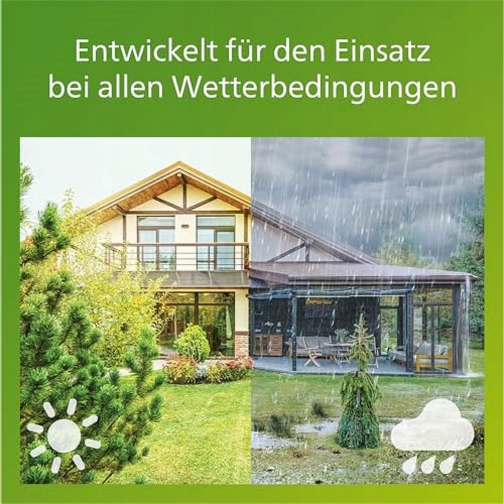 Philips Creek Lampa Zewnętrzna Ścienna Czarna Wodoodporna Ogród E27 IP44 — miniatura 2