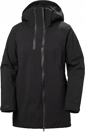 Kurtka damska Helly Hansen W Nora Long Insulated Jacket czarna M