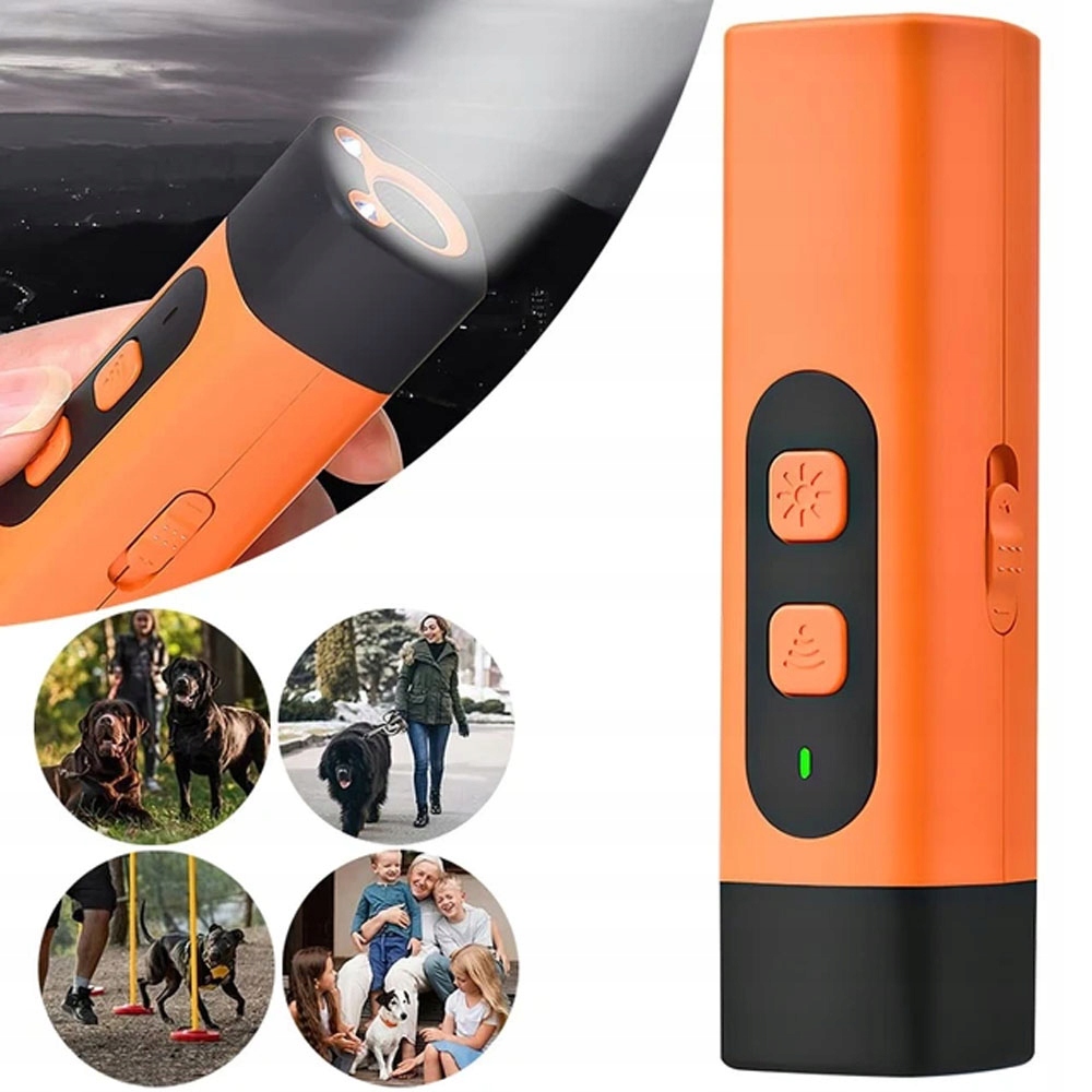 Levně Ultrazvukový odpuzovač psů 60 dní práce s režimy frekvence