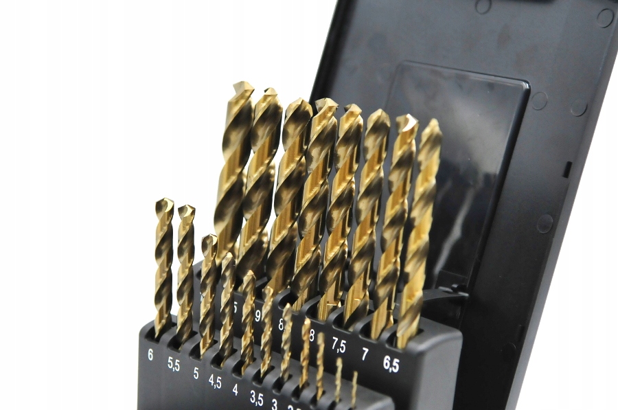 ZESTAW WIERTEŁ DO METALU 19 SZT. HSS-CO5 DIN 338 KOBALT EXACT EAN (GTIN) 4026558381404