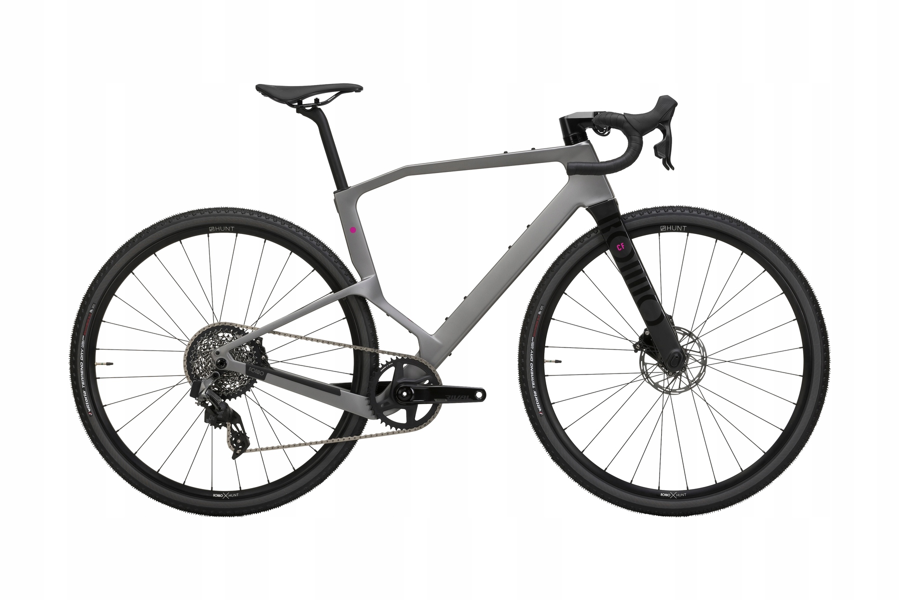Gravel Rondo Ruut 2 gen. CF1 rozmiar M Silver/Black