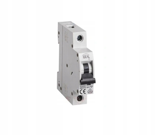 IDEAL wyłącznik nadprądowy bezpiecznik ES 1P B10A