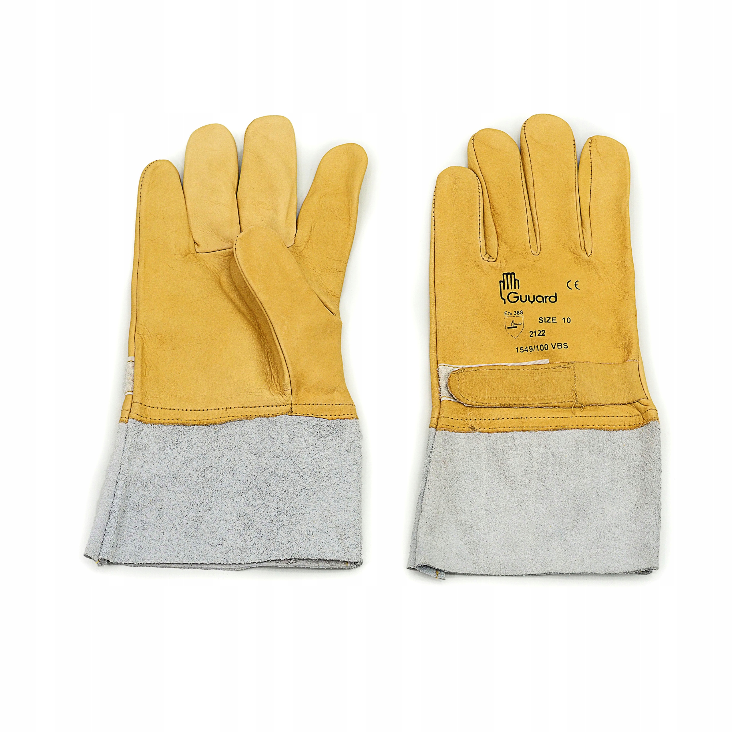 RĘKAWICE SPAWALNICZE SKÓRZANE R.10 GUYARD 1549/100 SKÓRA LICOWA DWOINA 10 Marka inna