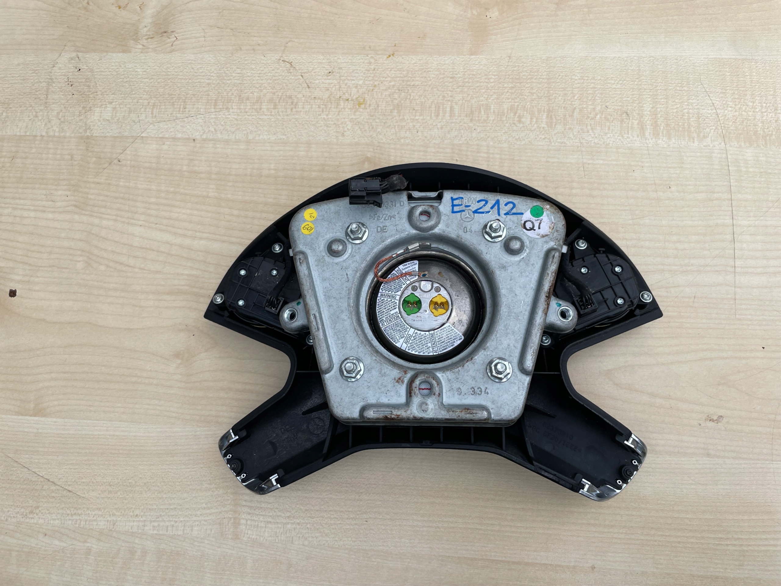 AIR BAG airbag air driver´s MERCEDES E class W212