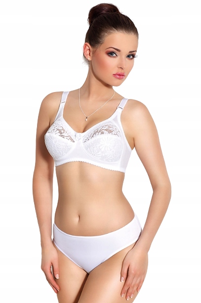 

Biustonosz 80C Biały Jarpol Miękki 587