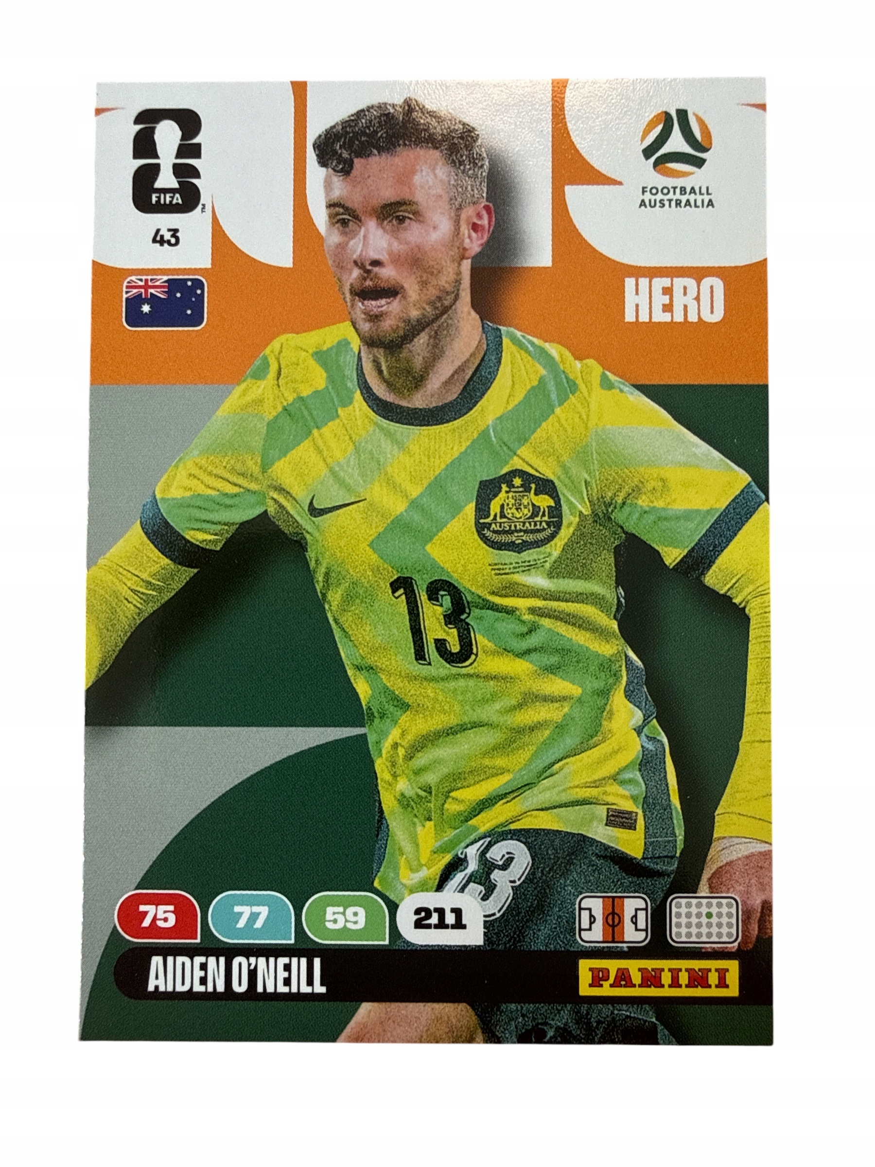 Fifa World Cup America 2026 Panini Australia 43 O'neill