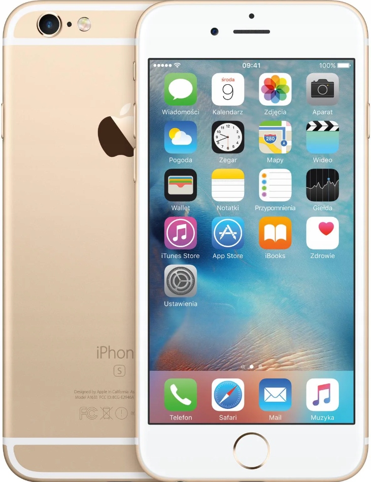 Smartfon Apple iPhone 6S 2 GB / 16 GB 4G (LTE) złoty • Cena