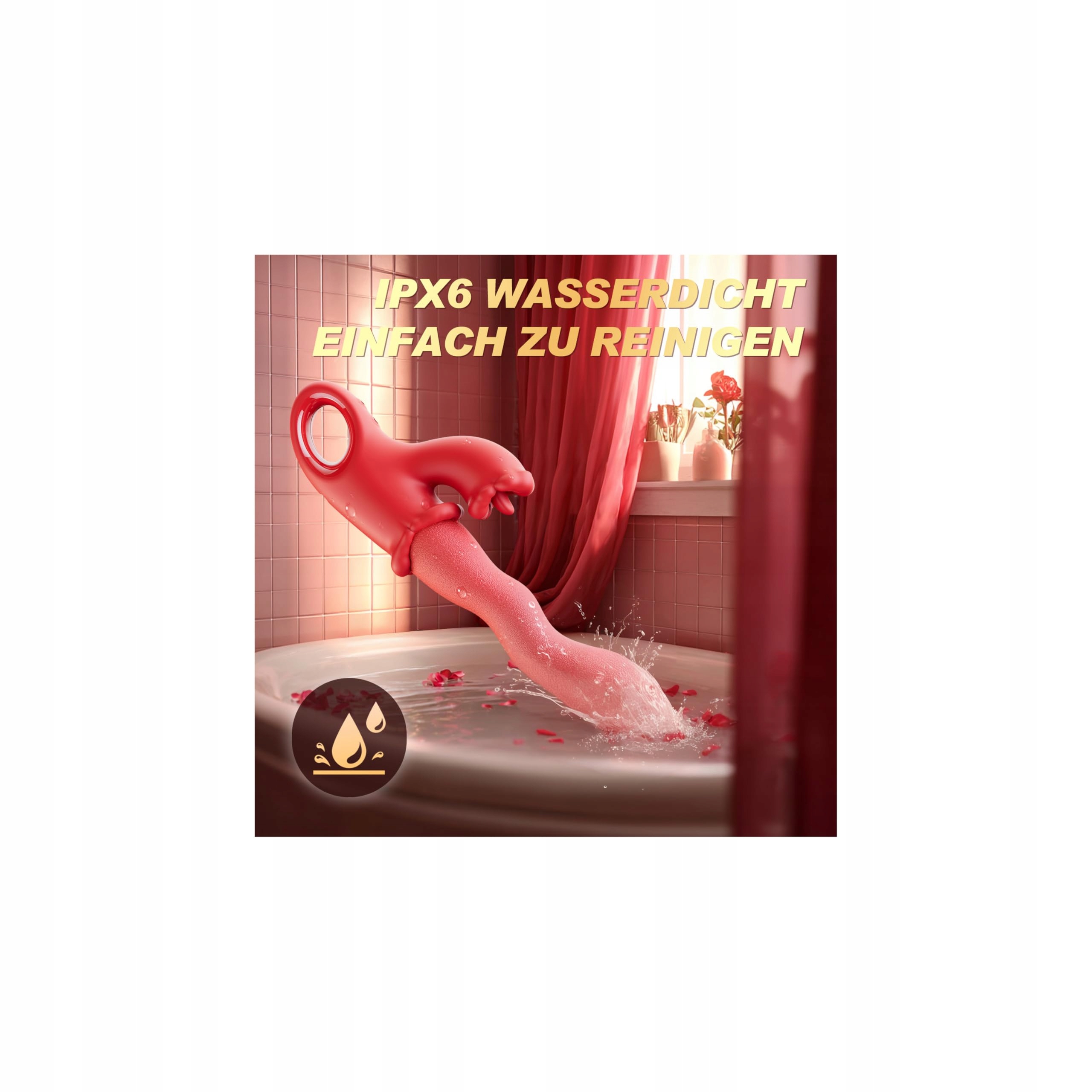 ZUNGE Wibrator Dla Kobiet G-Punkt Klitoris 10 Trybów 3w1 Zestaw Dla Par — miniatura 6