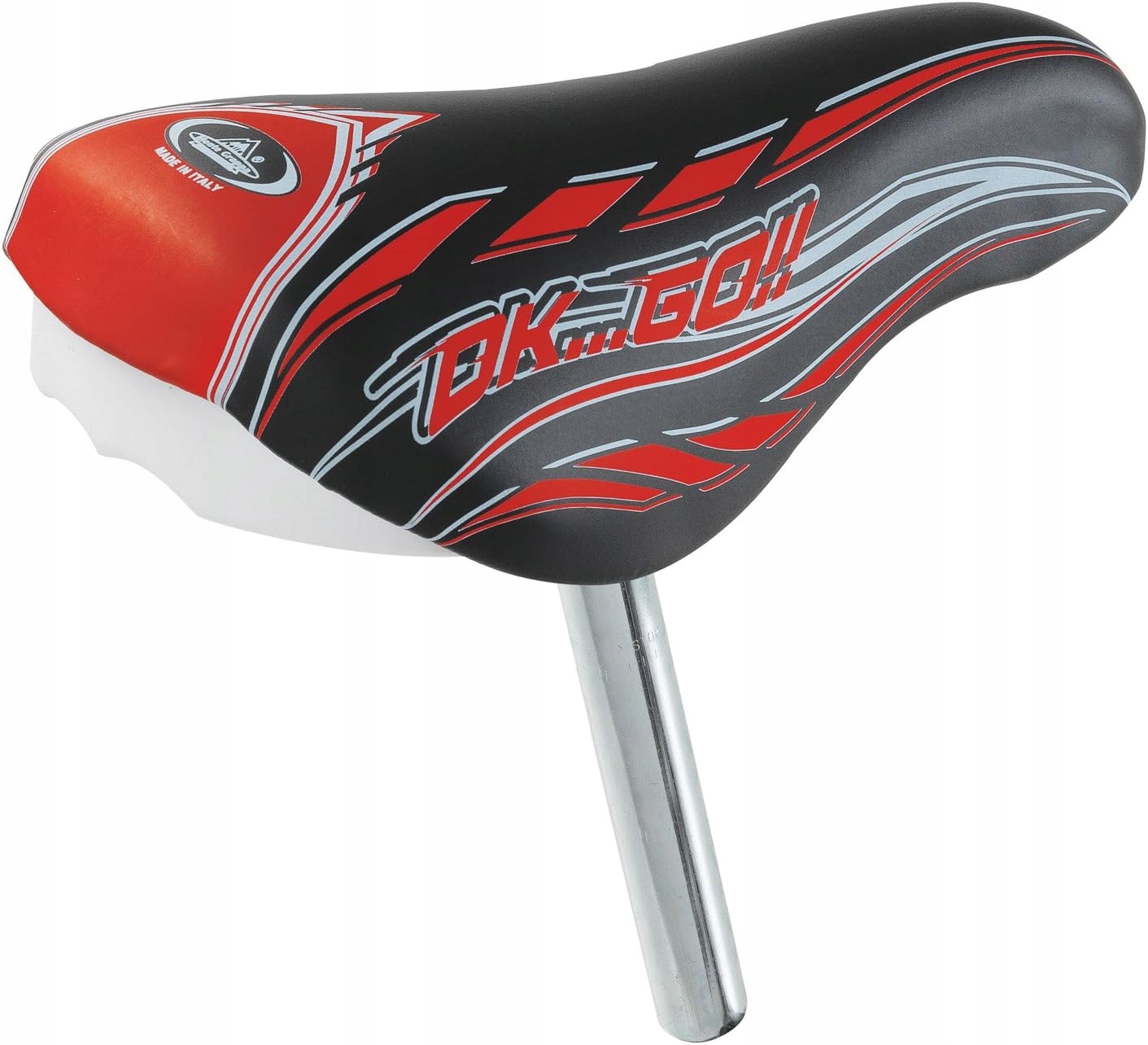 Siodełko Selle Monte Grappa czerwone 22 OK Go 120 mm