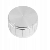 

Gałka potencjometra oś 6mm srebrna GSL20