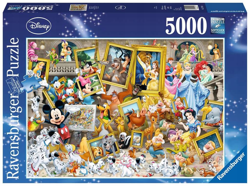 

Puzzle 5000 el. Artystyczny Mickey Ravensburger