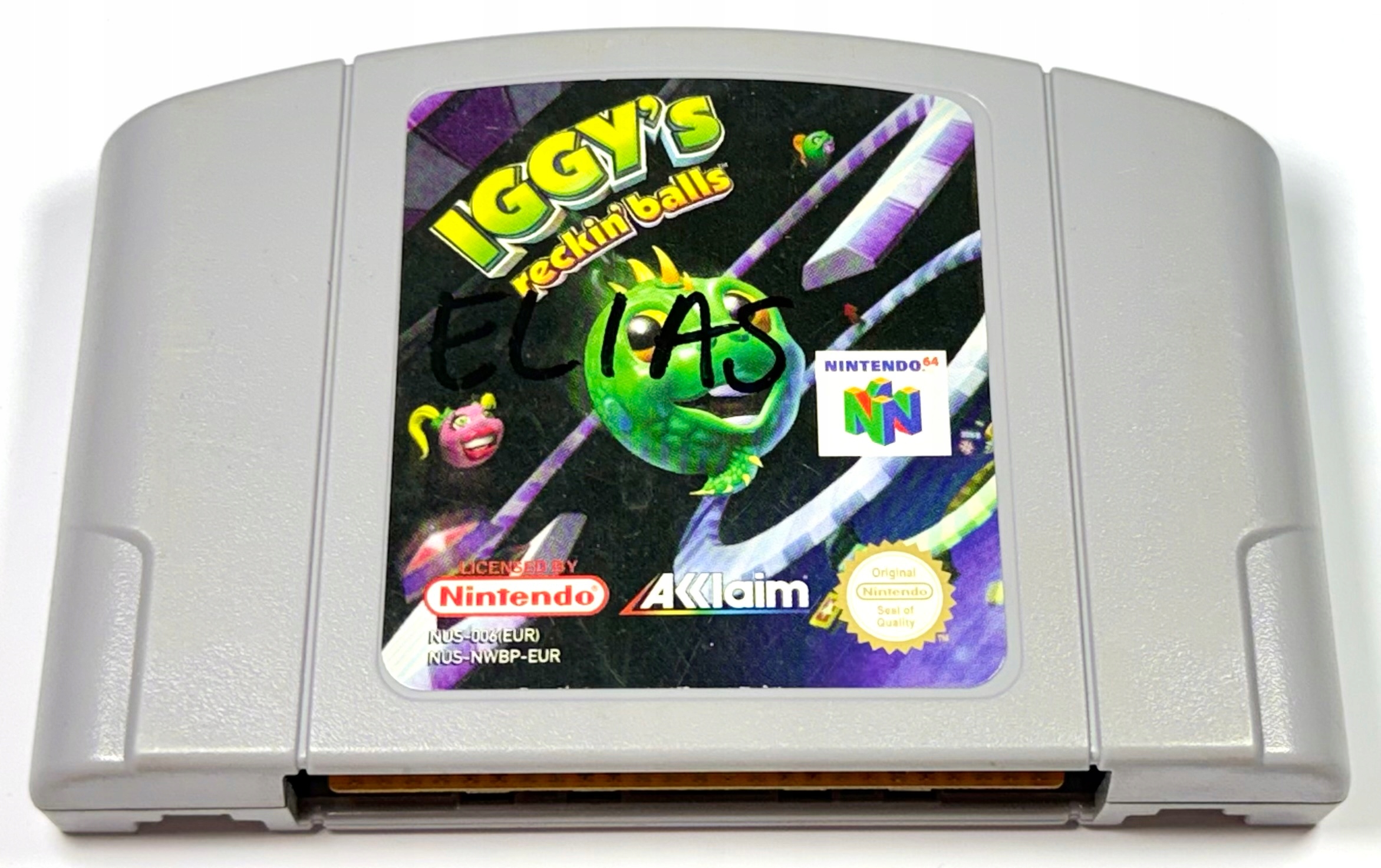 IGGY'S RECKIN BALLS Nintendo 64 pudełkowa
