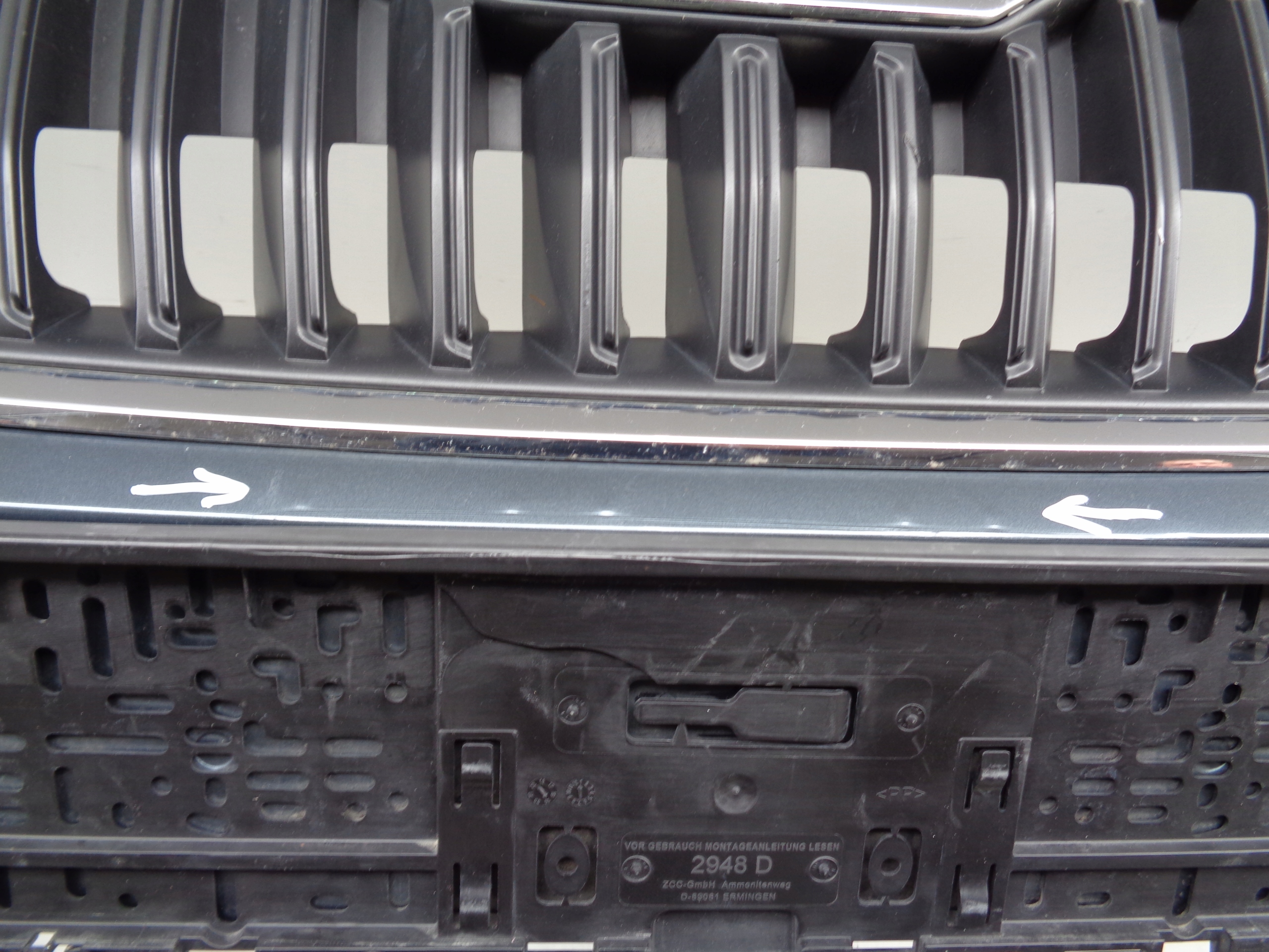 front bumper SKODA FABIA III 3 6V 6V0 14-17 NR 51534