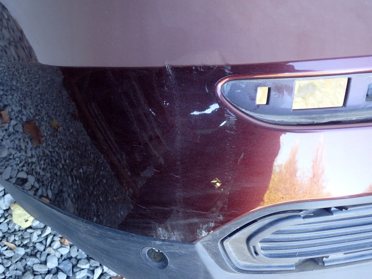 bumper rear part rear RENAULT KOLEOS 2 II HC 2016