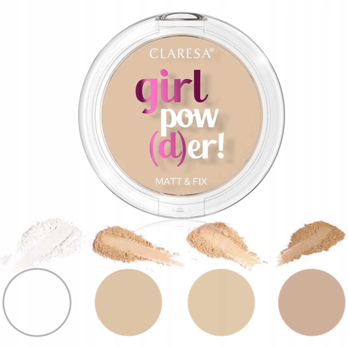 

Claresa puder prasowany makijaż Make Up Powder wyb