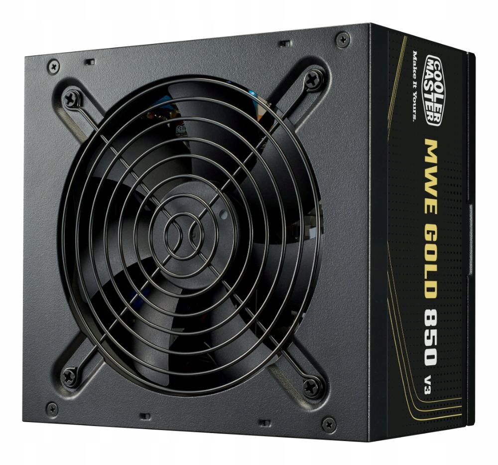 Cooler Master zdroj Mwe Gold 850W V3, 120mm, 80+ Gold, Atx 3.1 Mpe…