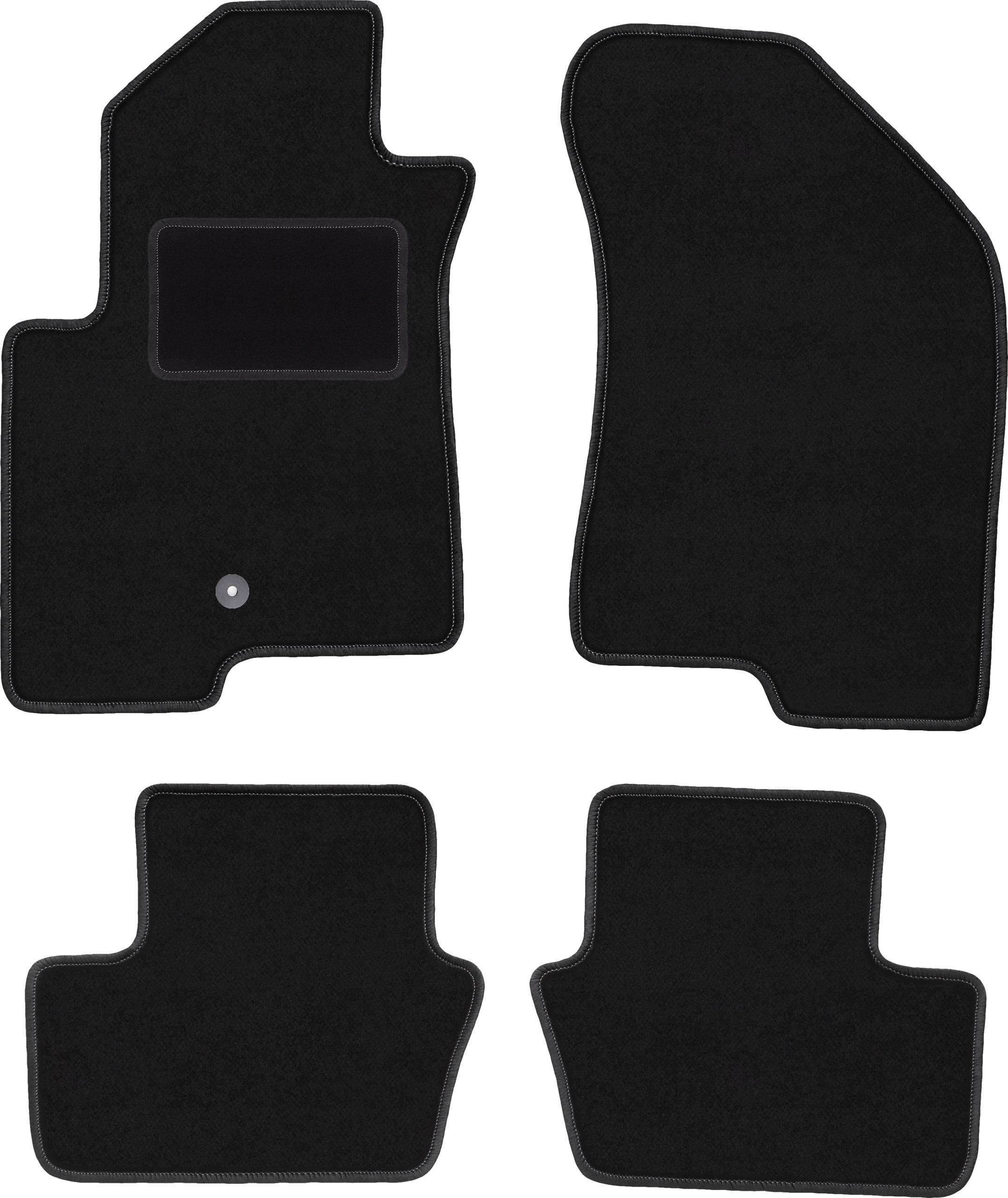 

Grube dywaniki welurowe Lux do Jeep Compass 06-16