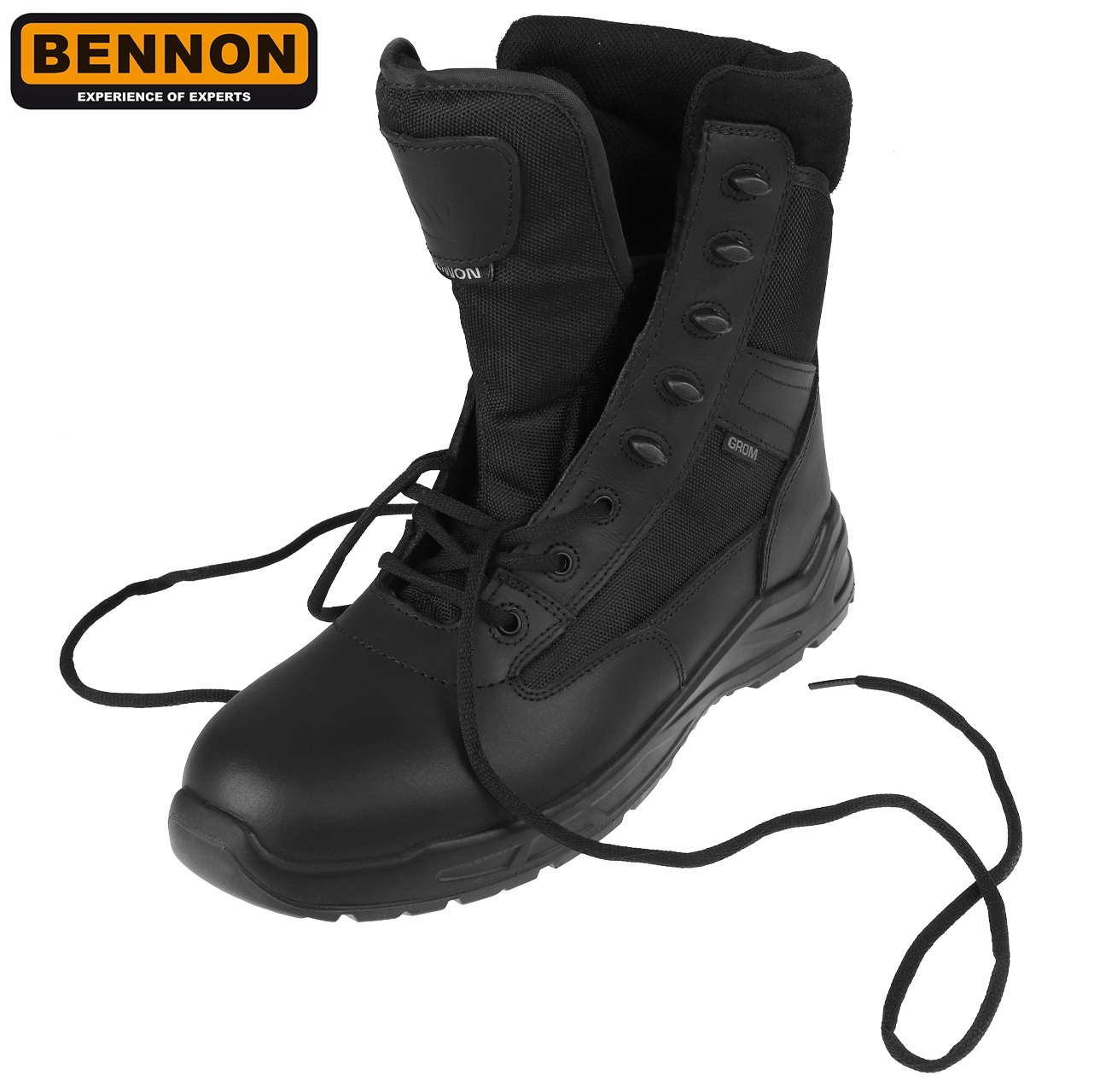 BUTY WOJSKOWE TAKTYCZNE SKÓRA BENNON GROM II OCHRONA MOCNE MUNDUROWE 42 Ocieplenie nie