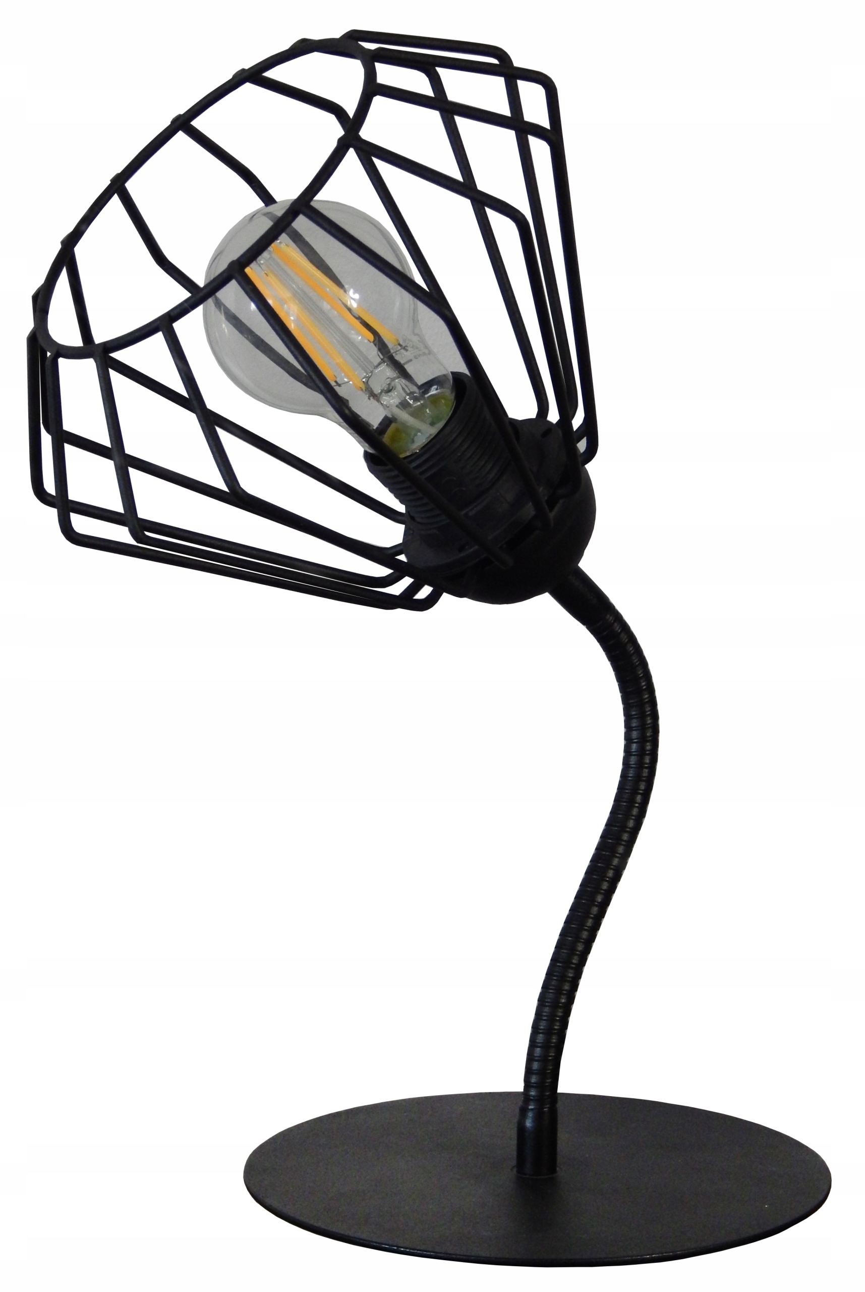 

Lampa Nocna Stołowa Biurkowa Druciak G Led Loft !