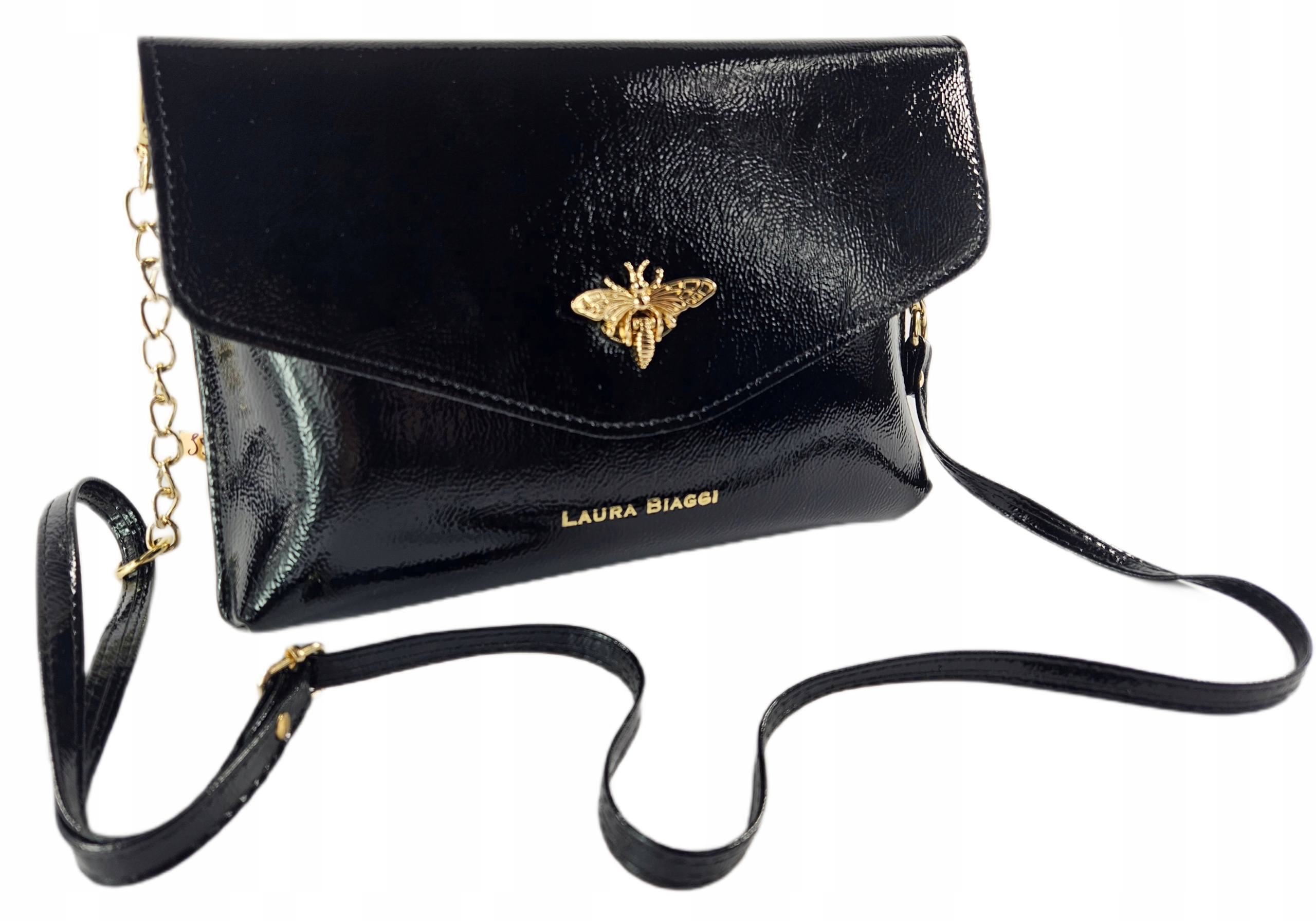 ELEGANCKA TOREBKA KOPERTÓWKA WIZYTOWA LAURA BIAGGI Marka Laura Biaggi