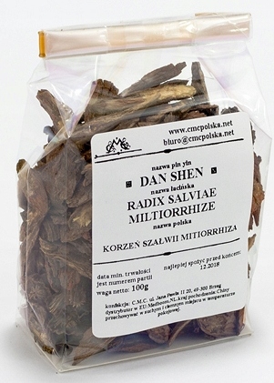 

Salvia miltiorrhiza- Korzeń szałwii czerwonej 100g