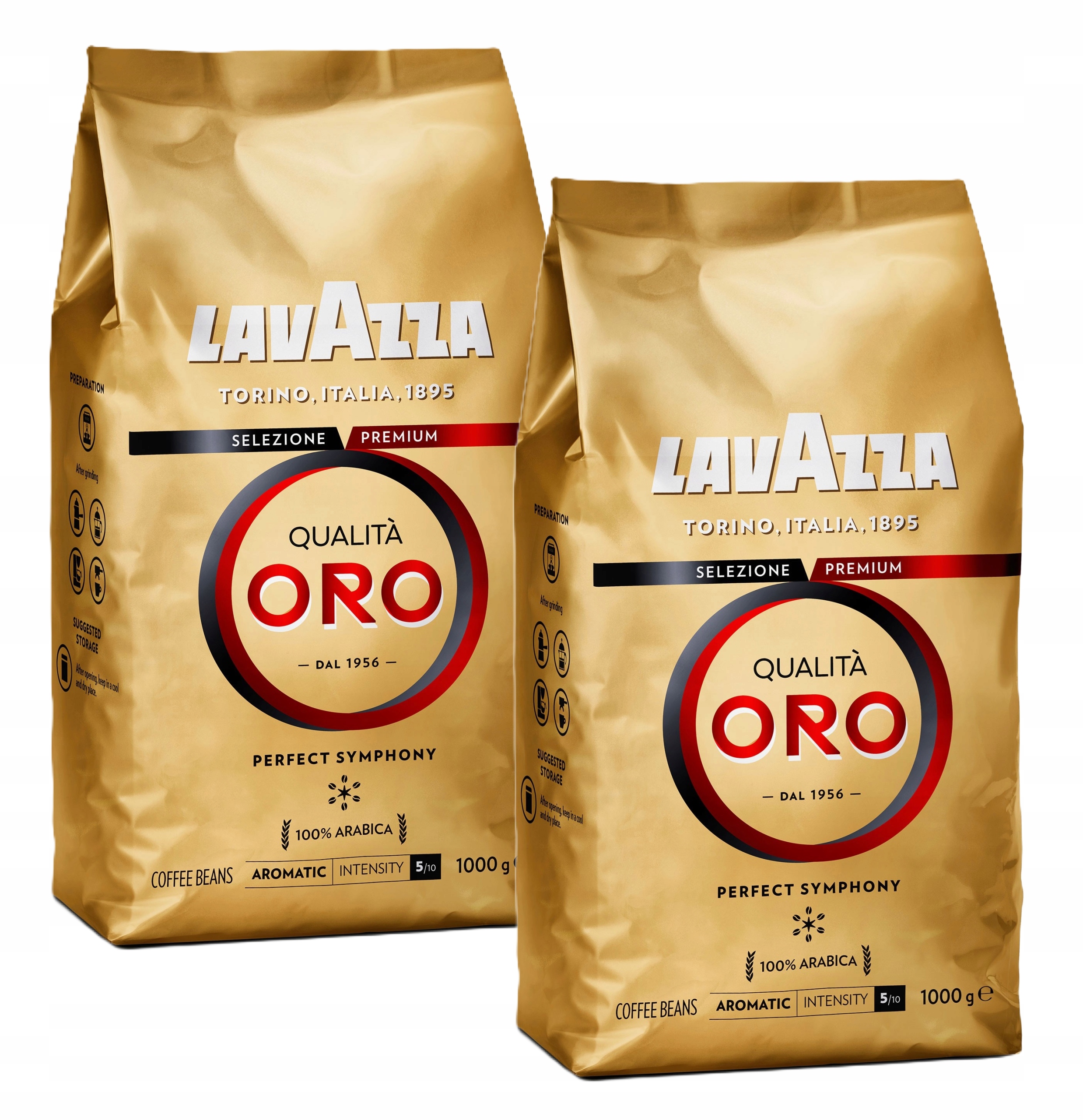 Kawa ziarnista Lavazza Qualita Oro Arabica 2x1kg