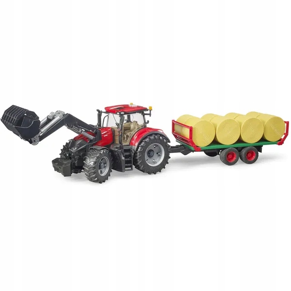 

Bruder Ciągnik Case Ih Optum z ładowaczem 03198