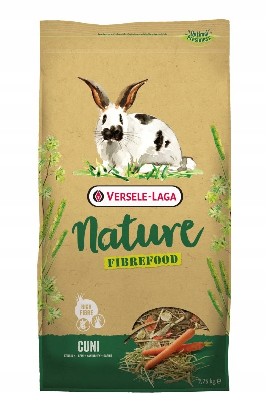 Levně VL Cuni Nature Fibrefood 2,75 kg – krmivo Light/sensitive pro králíky